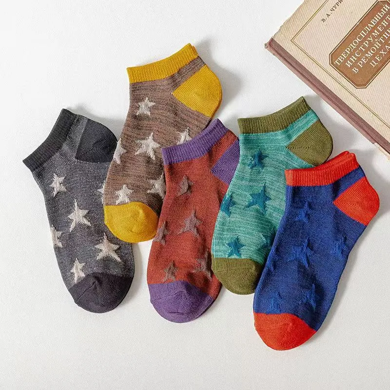 Men's boat socks retro socks