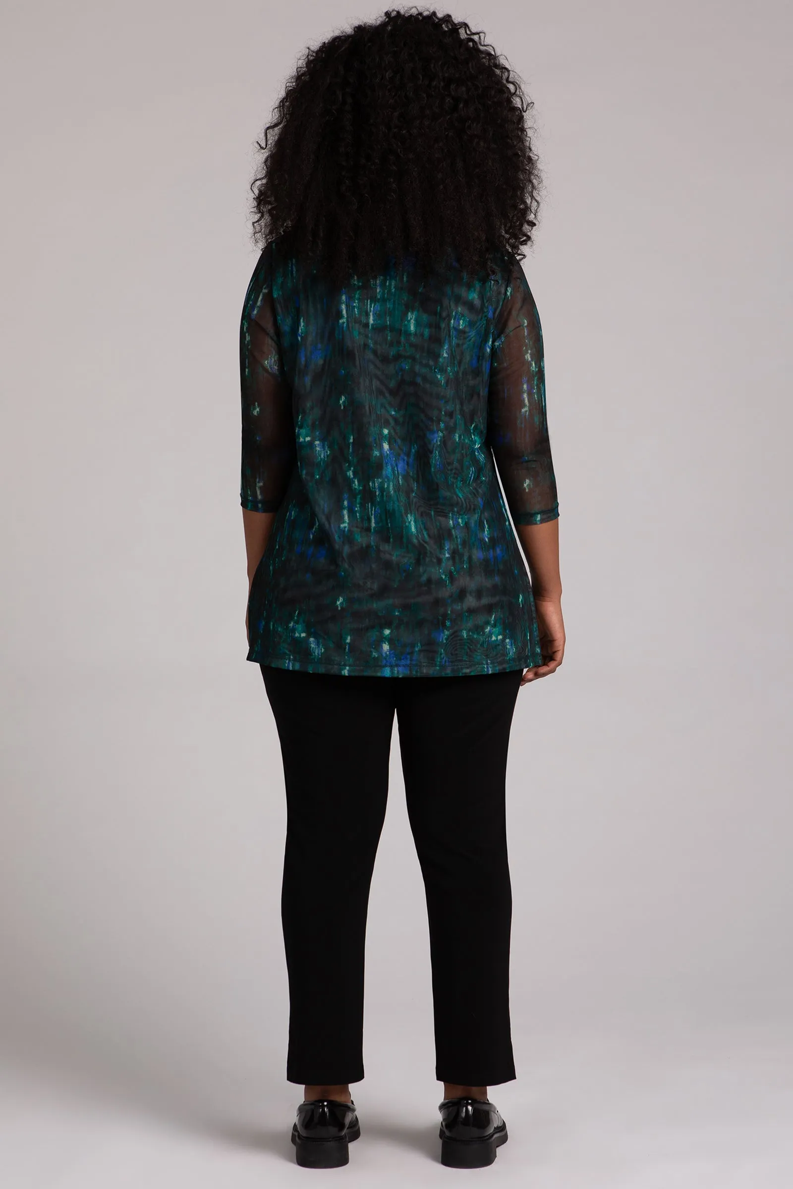 Mesh Nu Ideal Tunic | Camo Forest