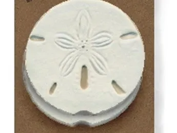 Moisture Absorbent Car Coasters - Sand Dollar