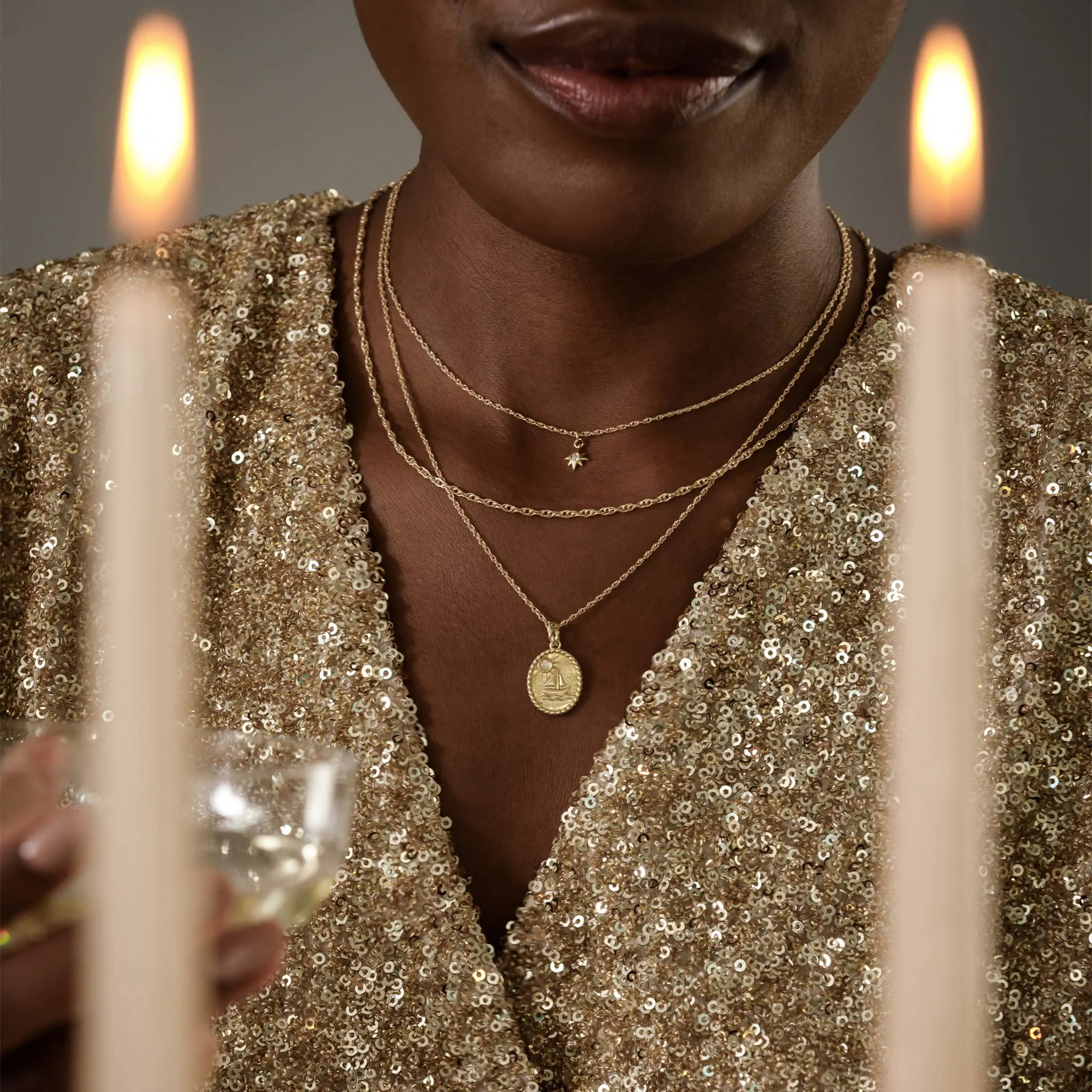 Moonstone Navicella Pendant Necklace