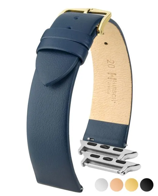 NQR HIRSCH TORONTO Classic Italian Watch Strap  037 02 NQ