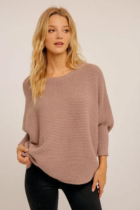 Oversize Dolman Crop Sweater