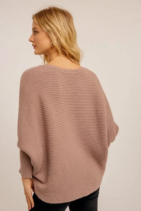 Oversize Dolman Crop Sweater