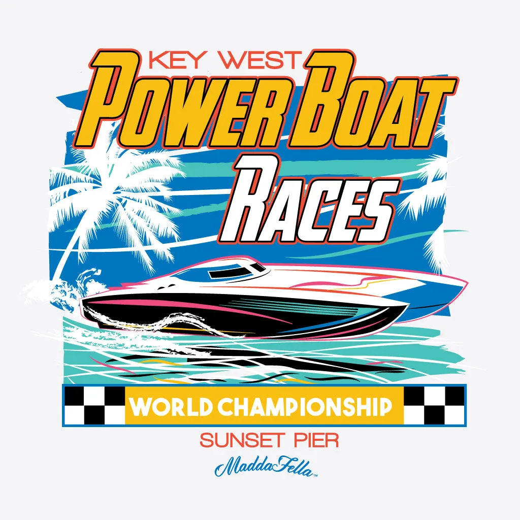 Power Boat Races Short Sleeve Tee