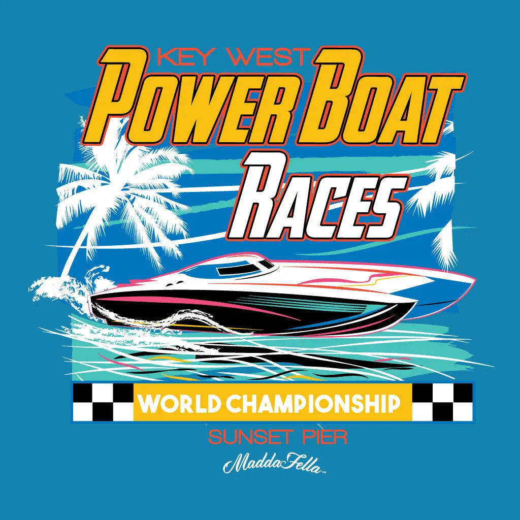 Power Boat Races Women's V-Neck