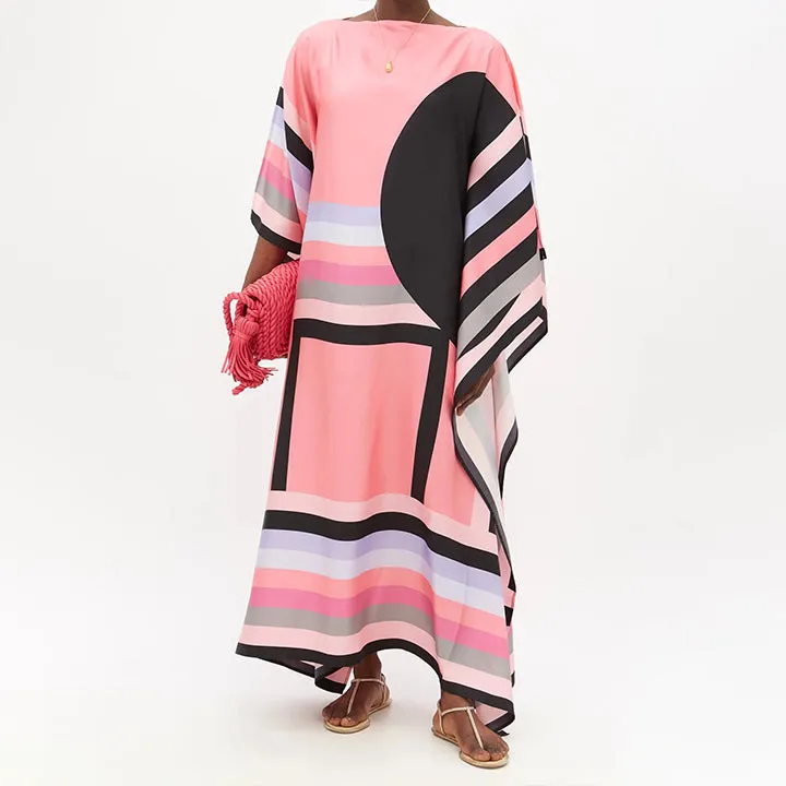 Pretty In Pink Kaftan KAF0054