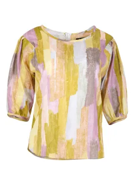 Providencia Blouse Sunset in Cotton