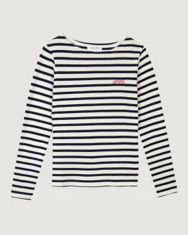 "amore" Long Sleeved Colombier sailor shirt