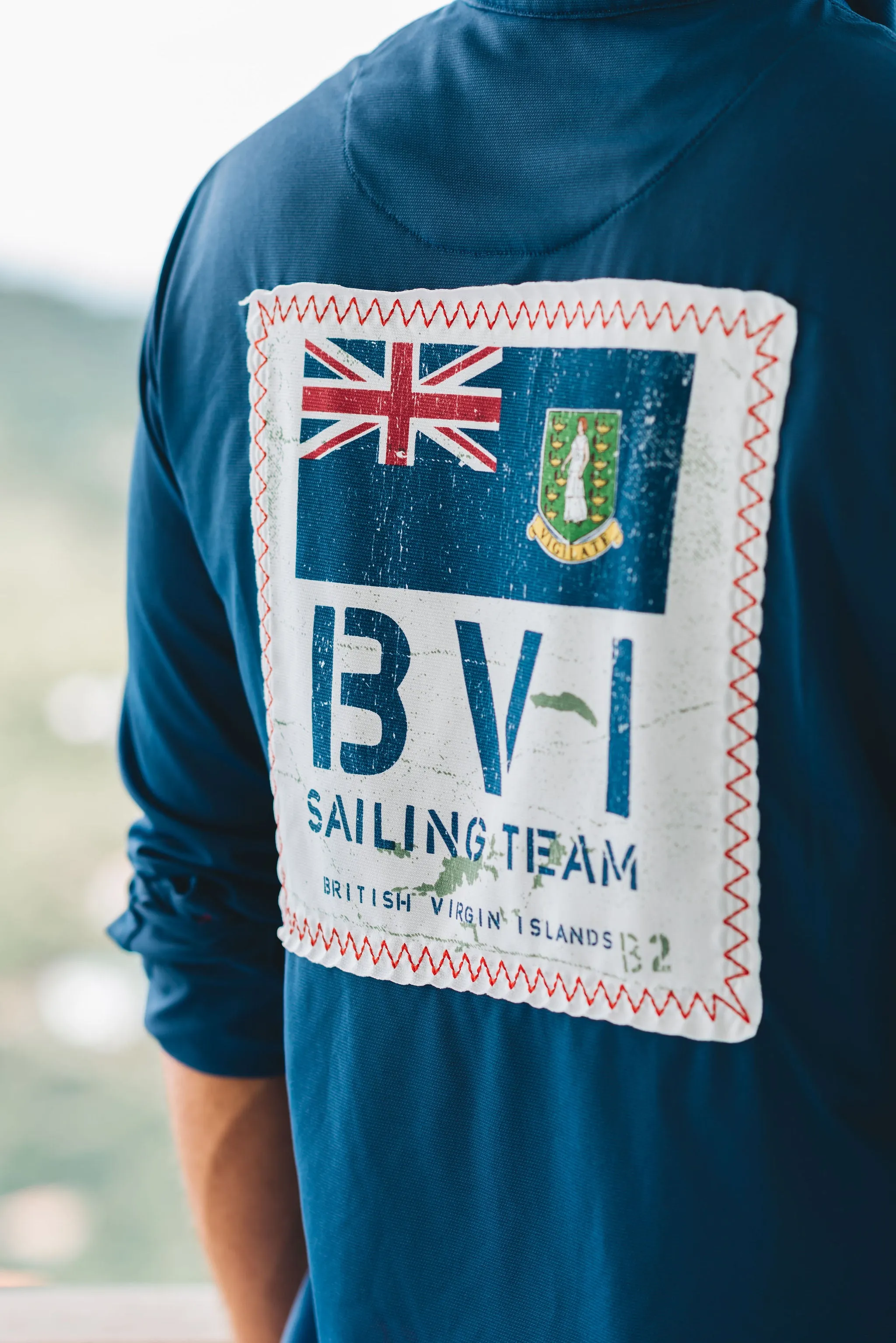 R3 BVI Sailing Team UPF50 Shirt - Racing Blue