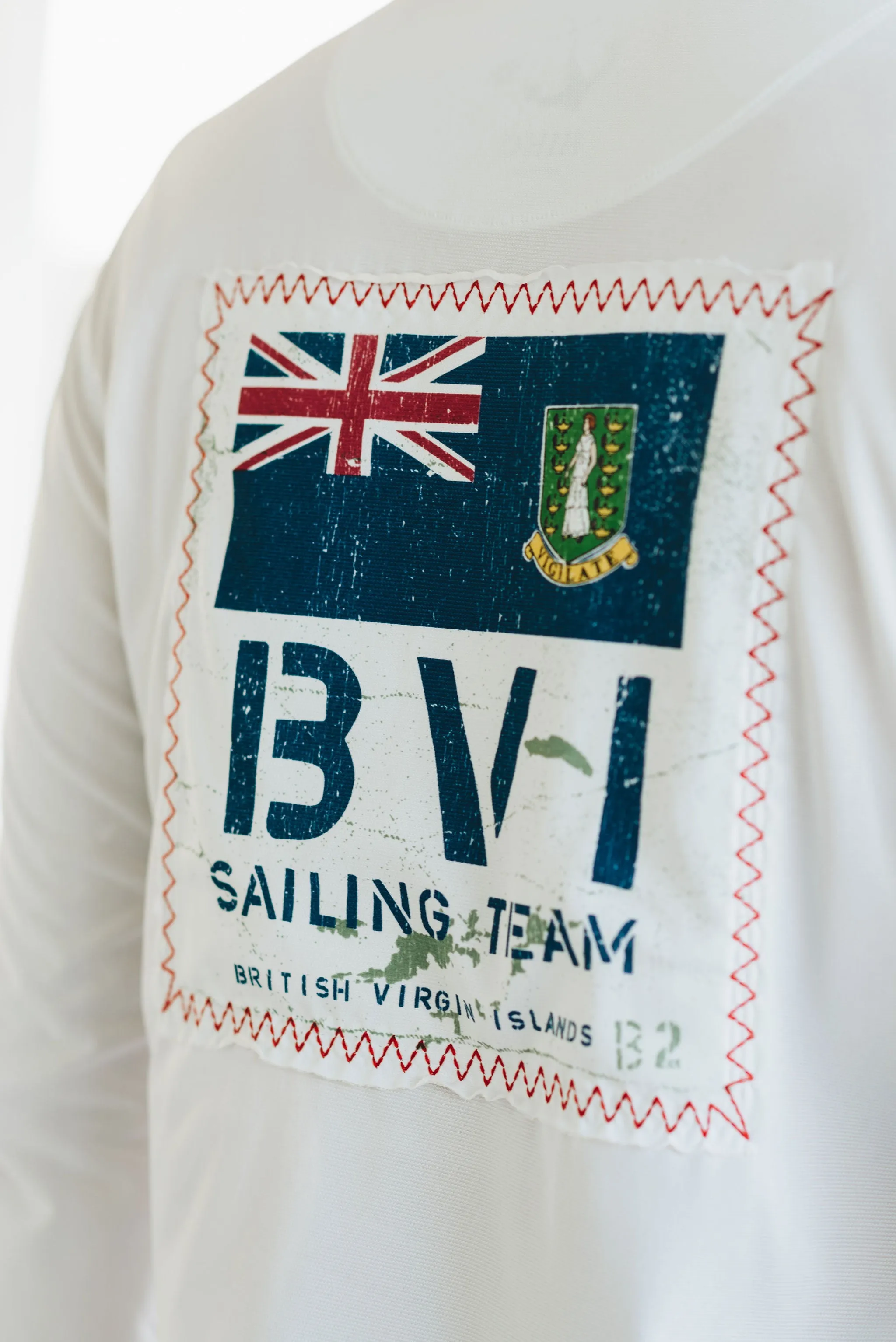 R3 BVI Sailing Team UPF50 Shirt - White