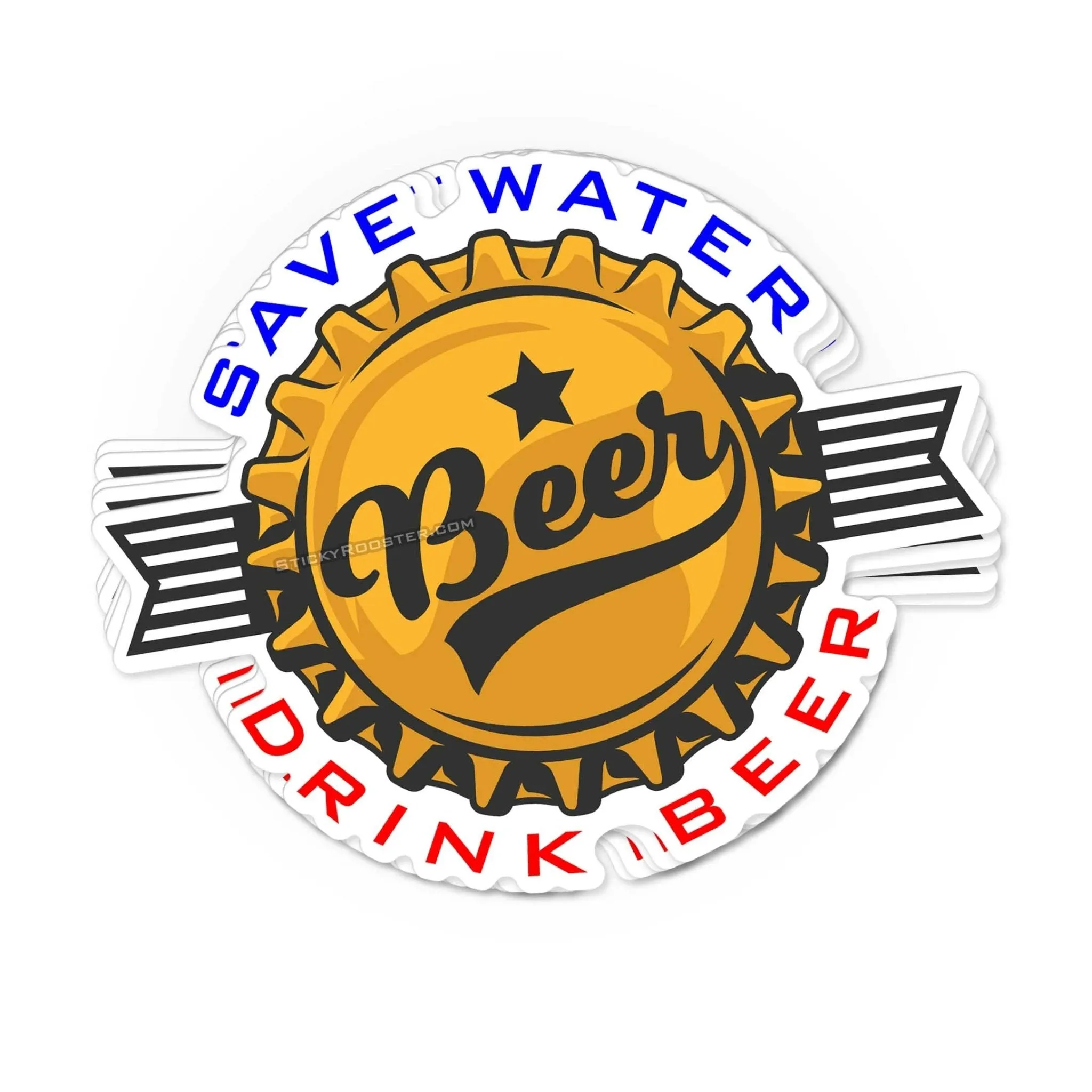 Save Water, Drink Beer sticker