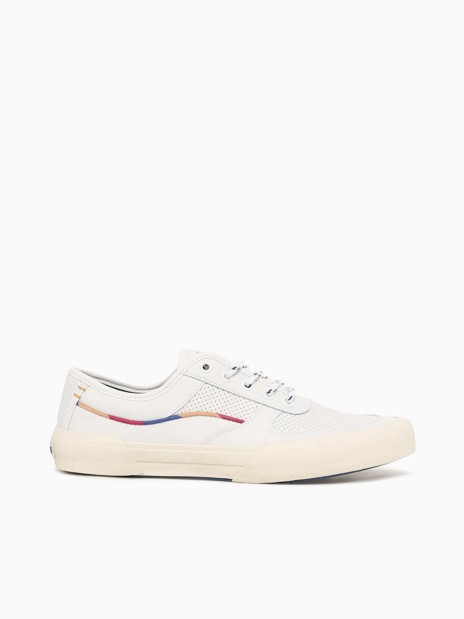 Seacycled Soletide White Multi Leather