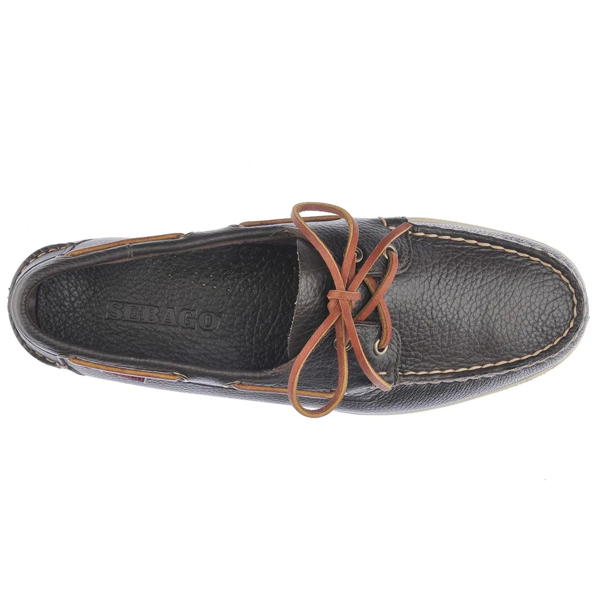 Sebago Portland  Martellato - Dark Brown