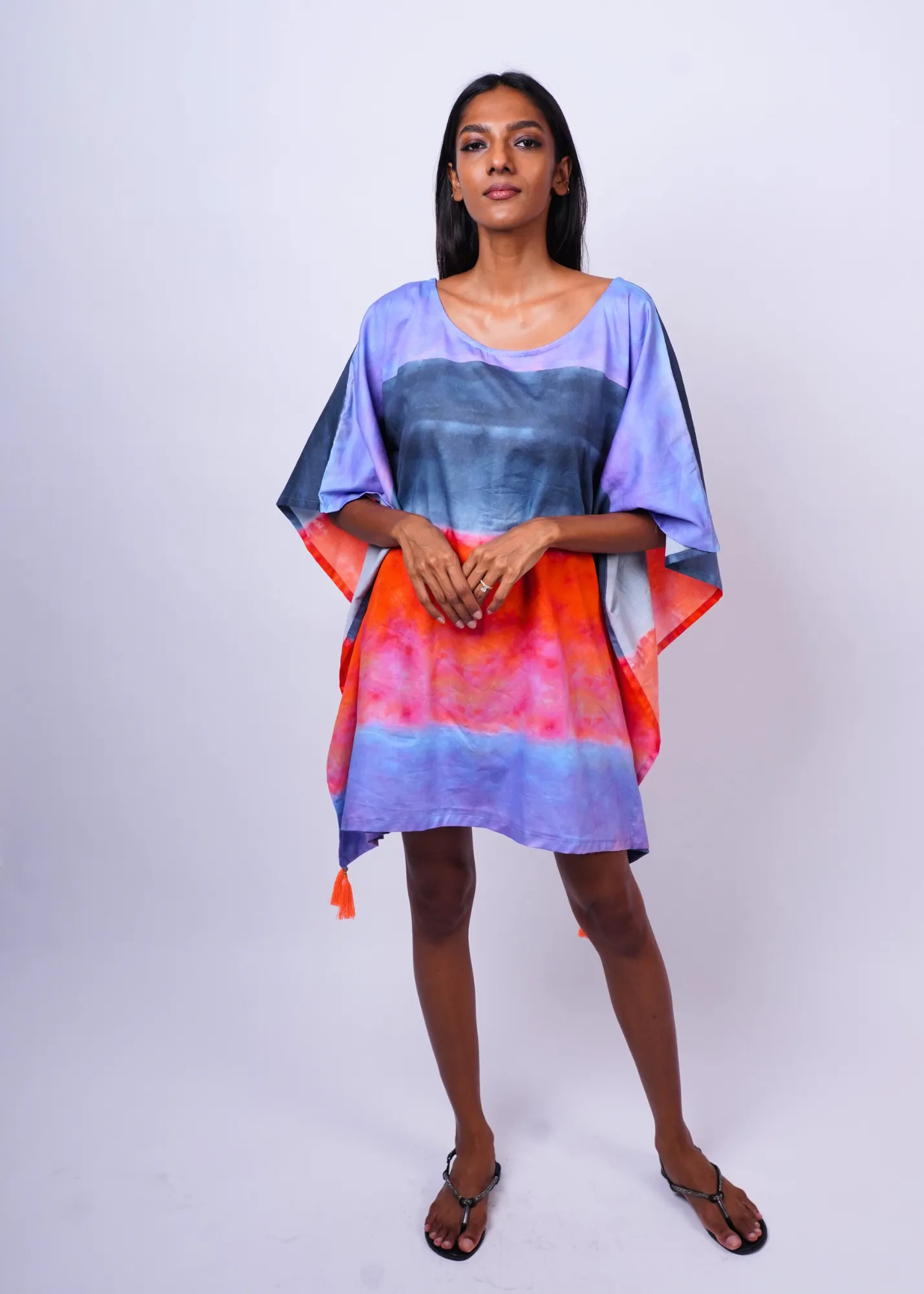 Short Caftan - Beach Sky