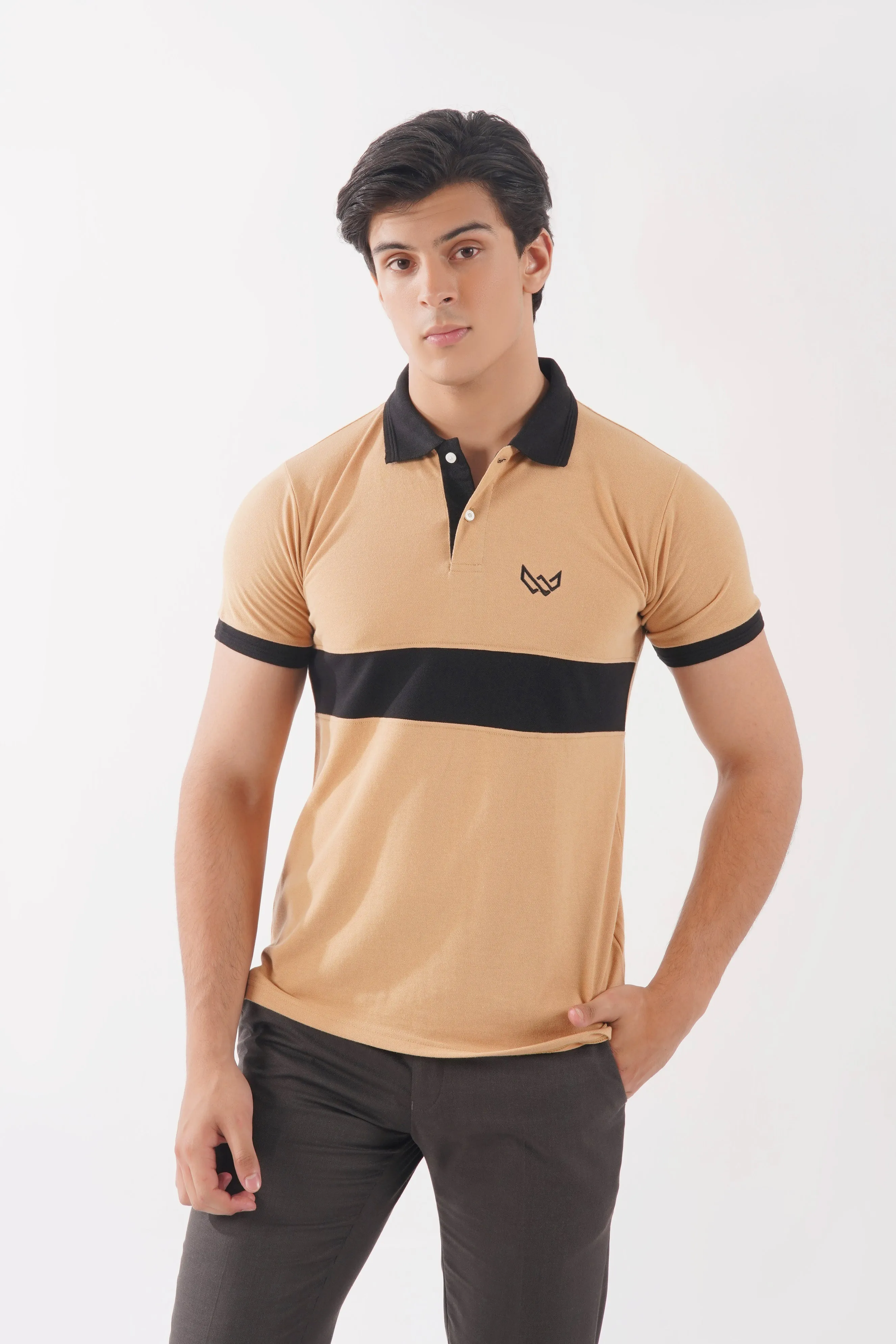 Skin/Black Classic Polo