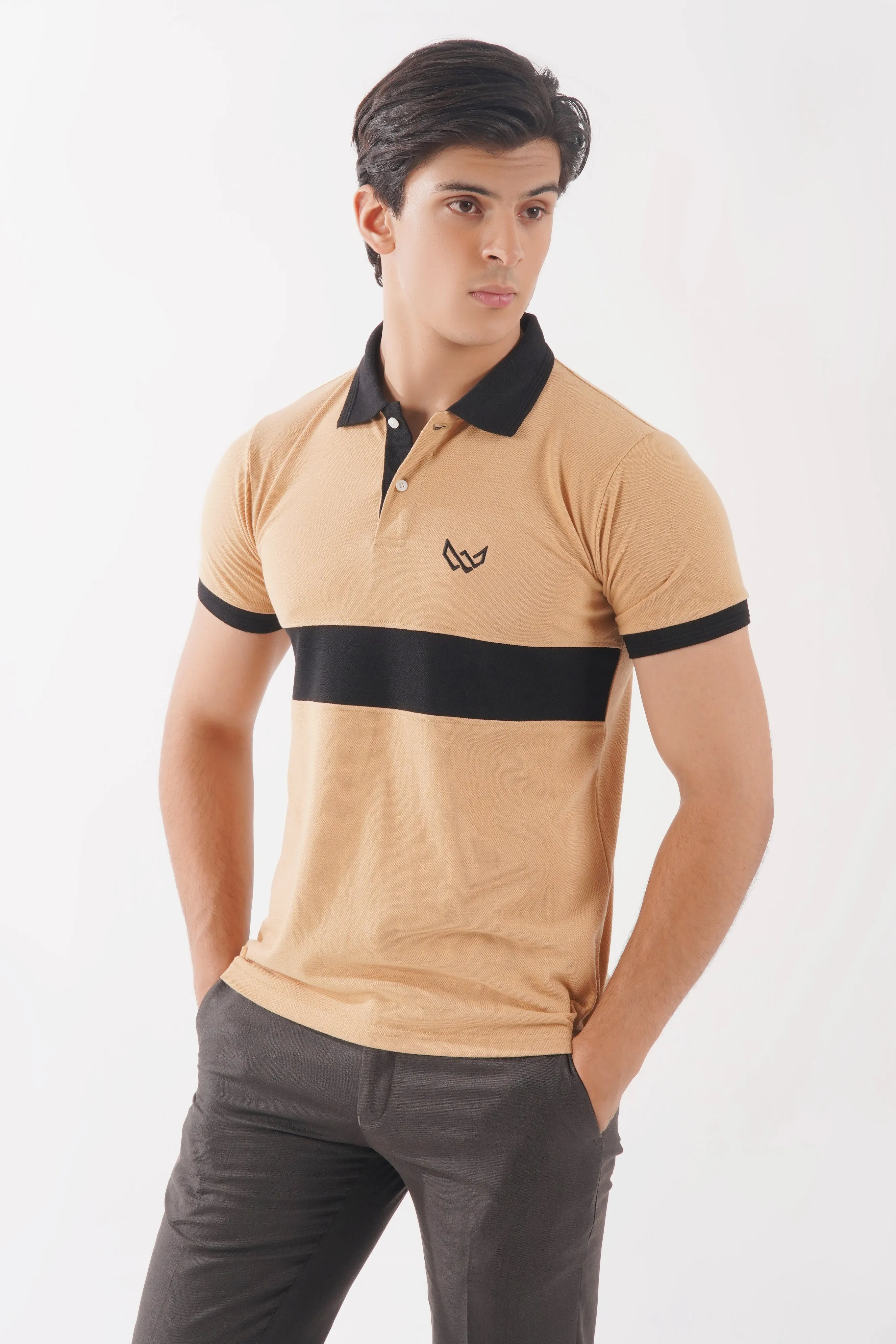 Skin/Black Classic Polo