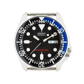 SKX007/SRPD Lumed Glass Bezel Insert: Seiko Style Batman