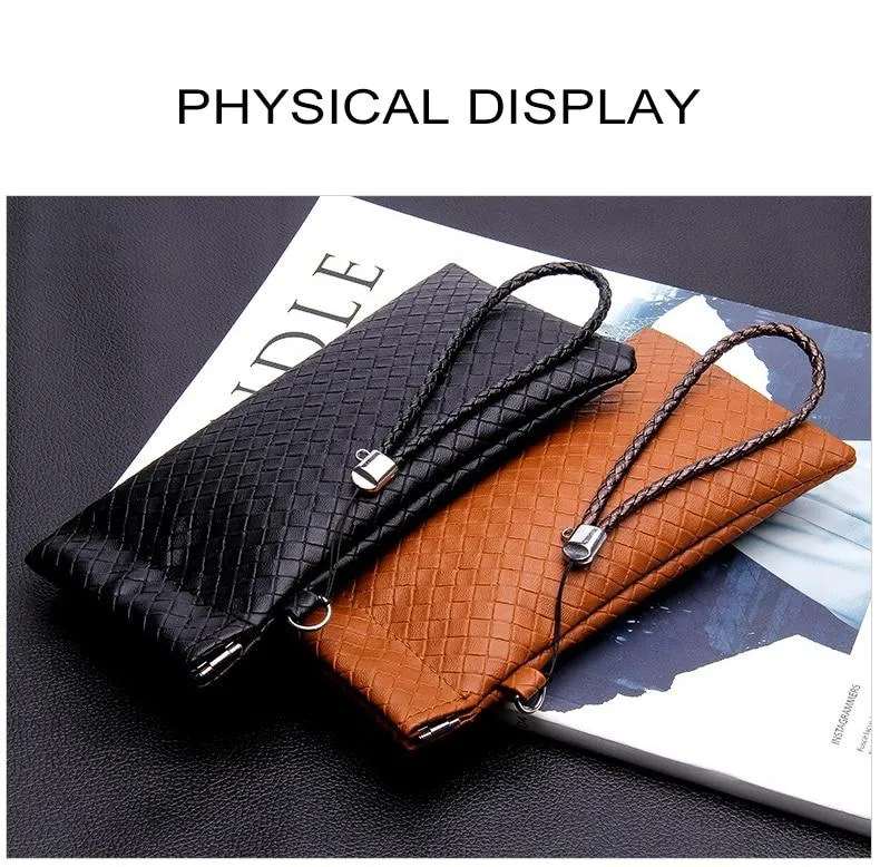 Soft Sunglasses Pouch PU Leather Case