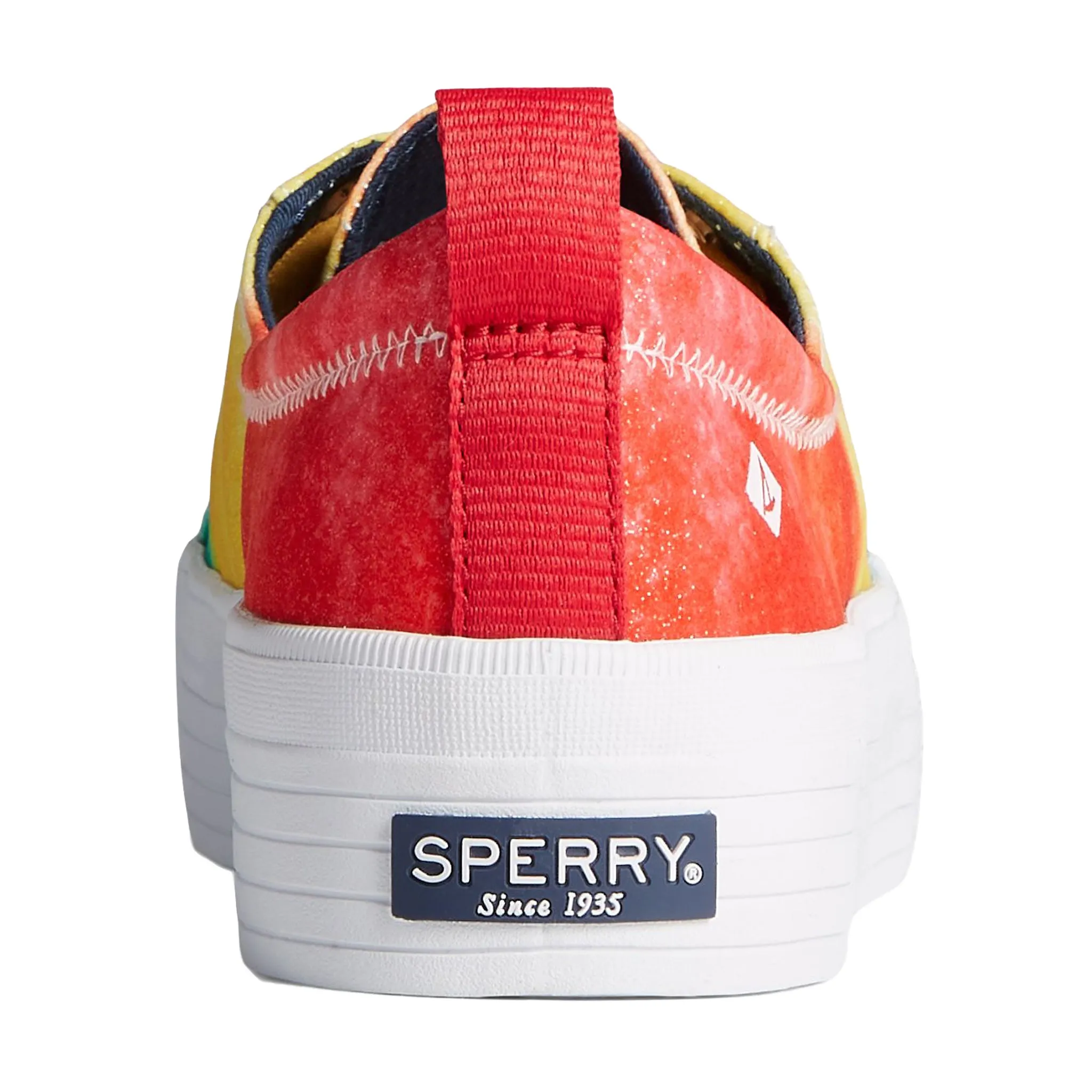 Sperry Women's Crest Vibe Platform Snowcone Ice Cream Multi Casual Boat Shoes