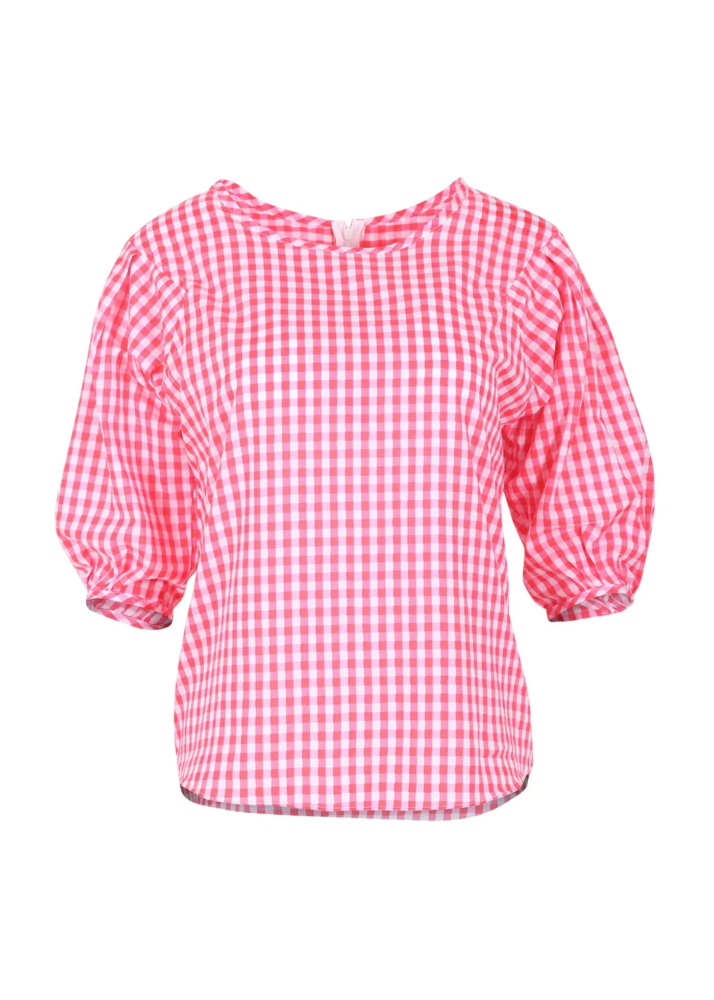 Sunshine Blouse Pink in Cotton