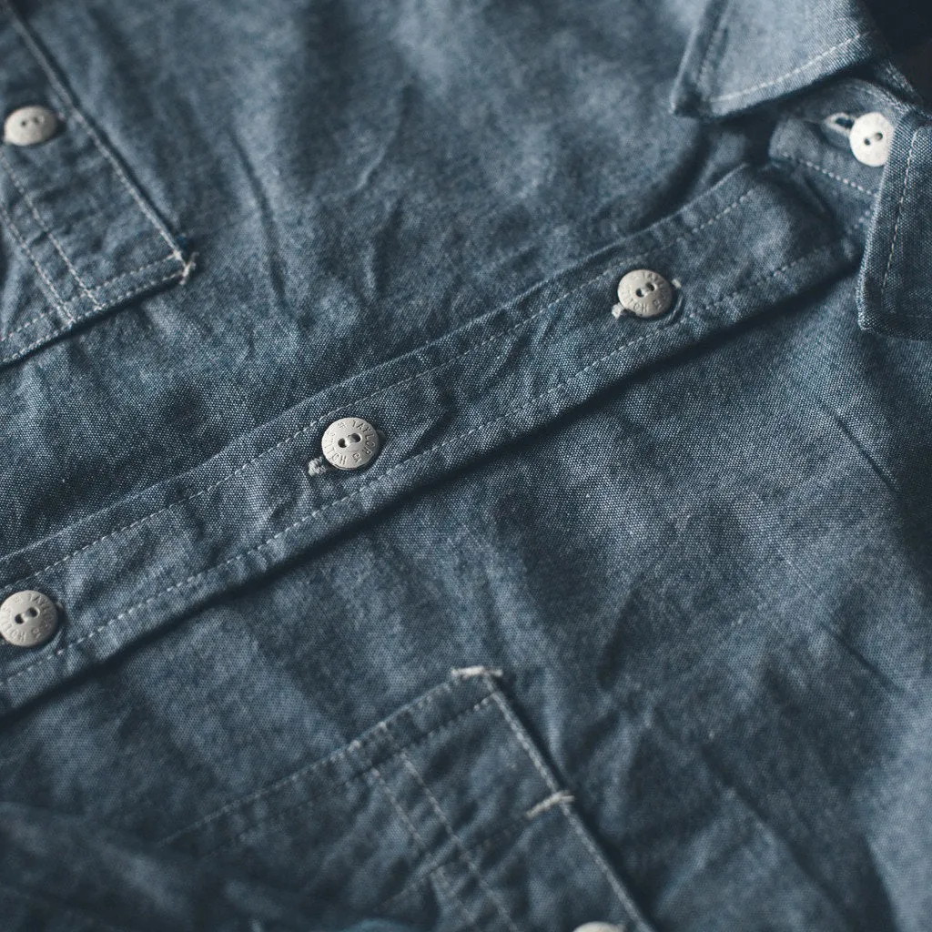 The California in Blue Everyday Chambray