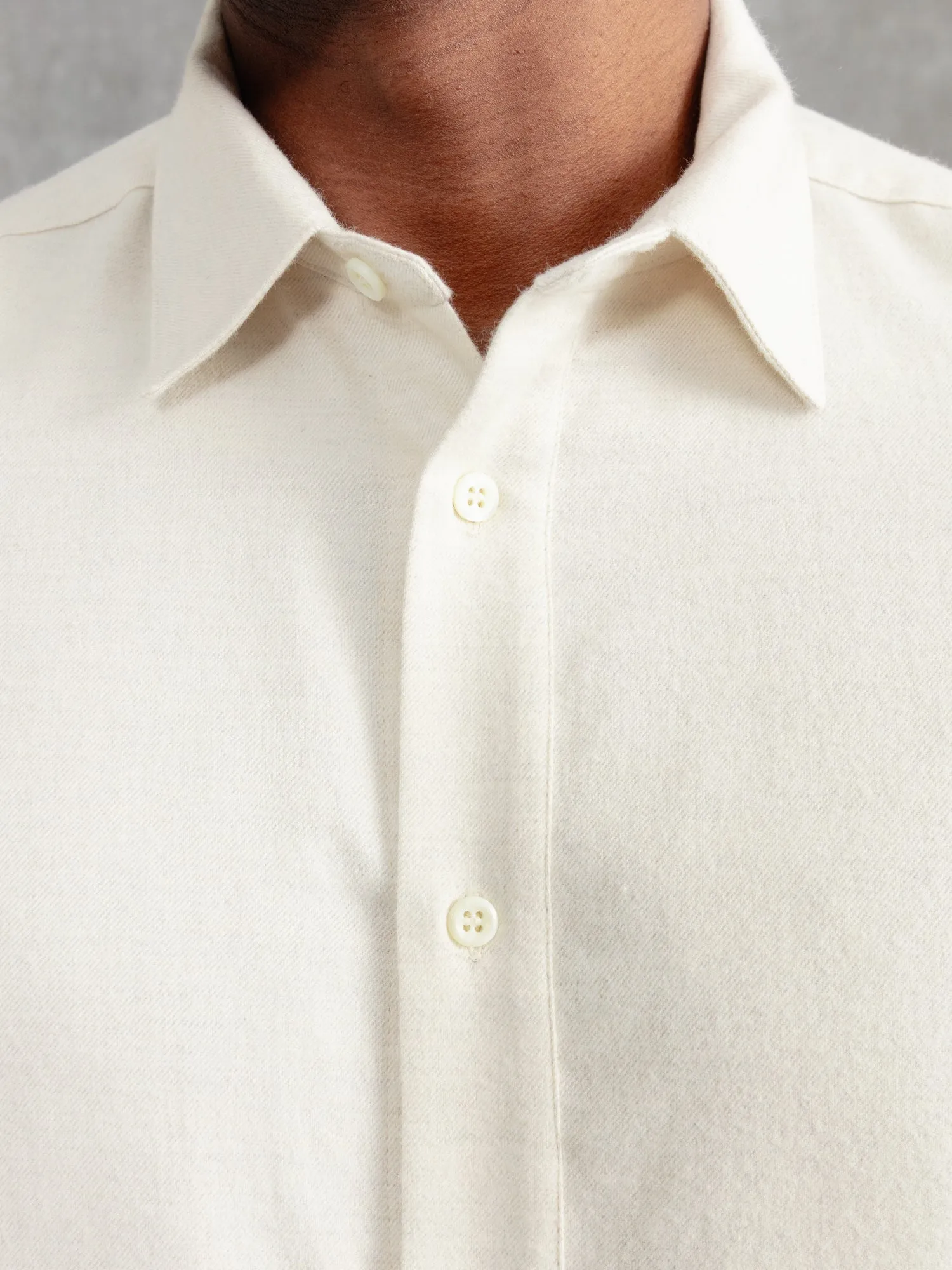 The Victor Melton Shirt - Ivory