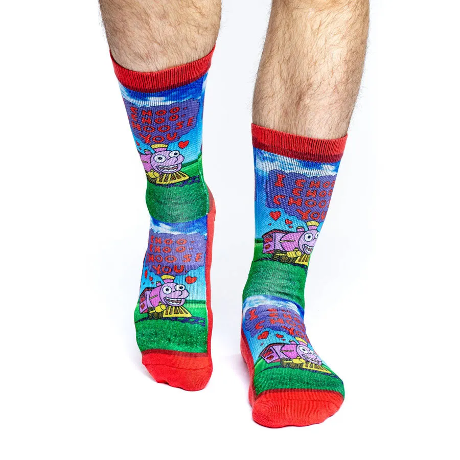 Unisex I Choo-Choo-Choose You Socks