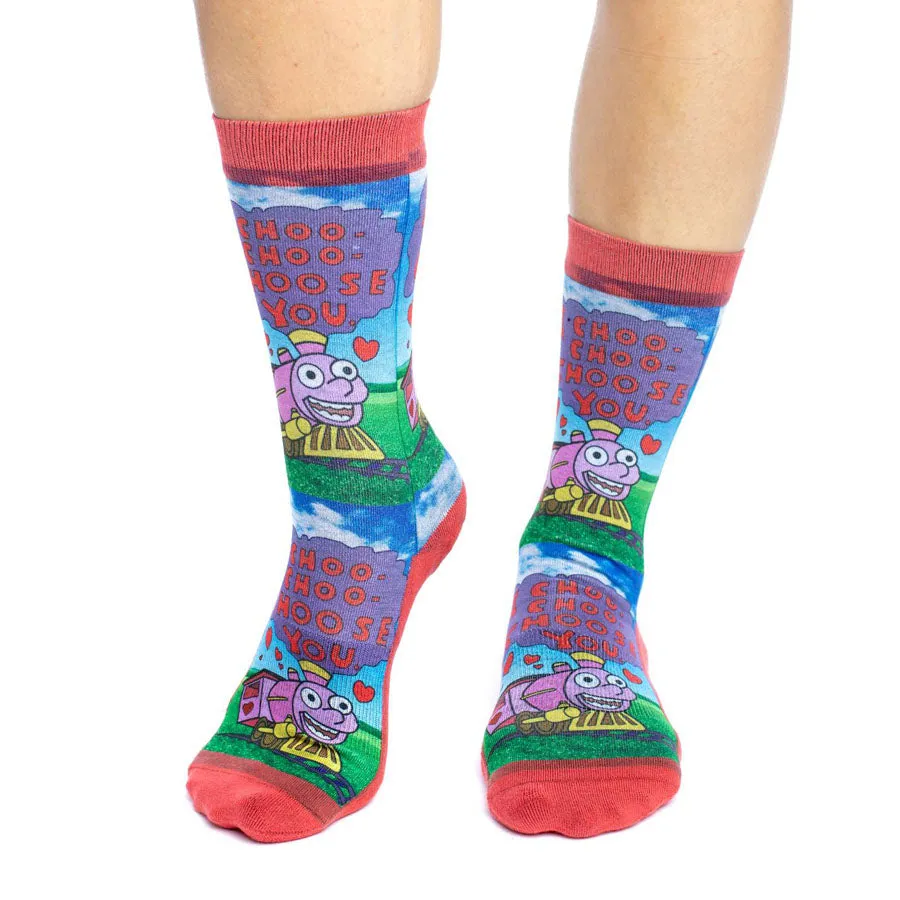 Unisex I Choo-Choo-Choose You Socks