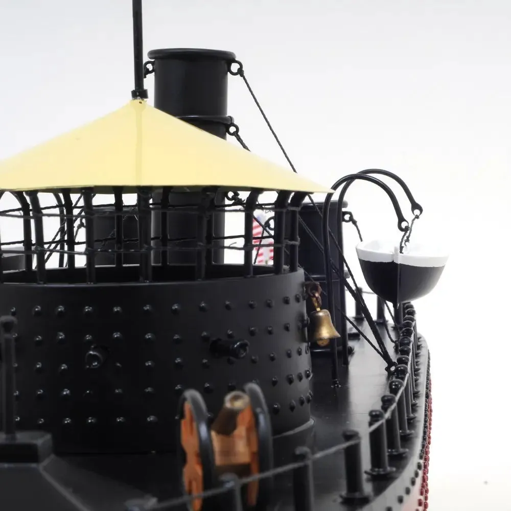 USS MONITOR Civil War Ship Model