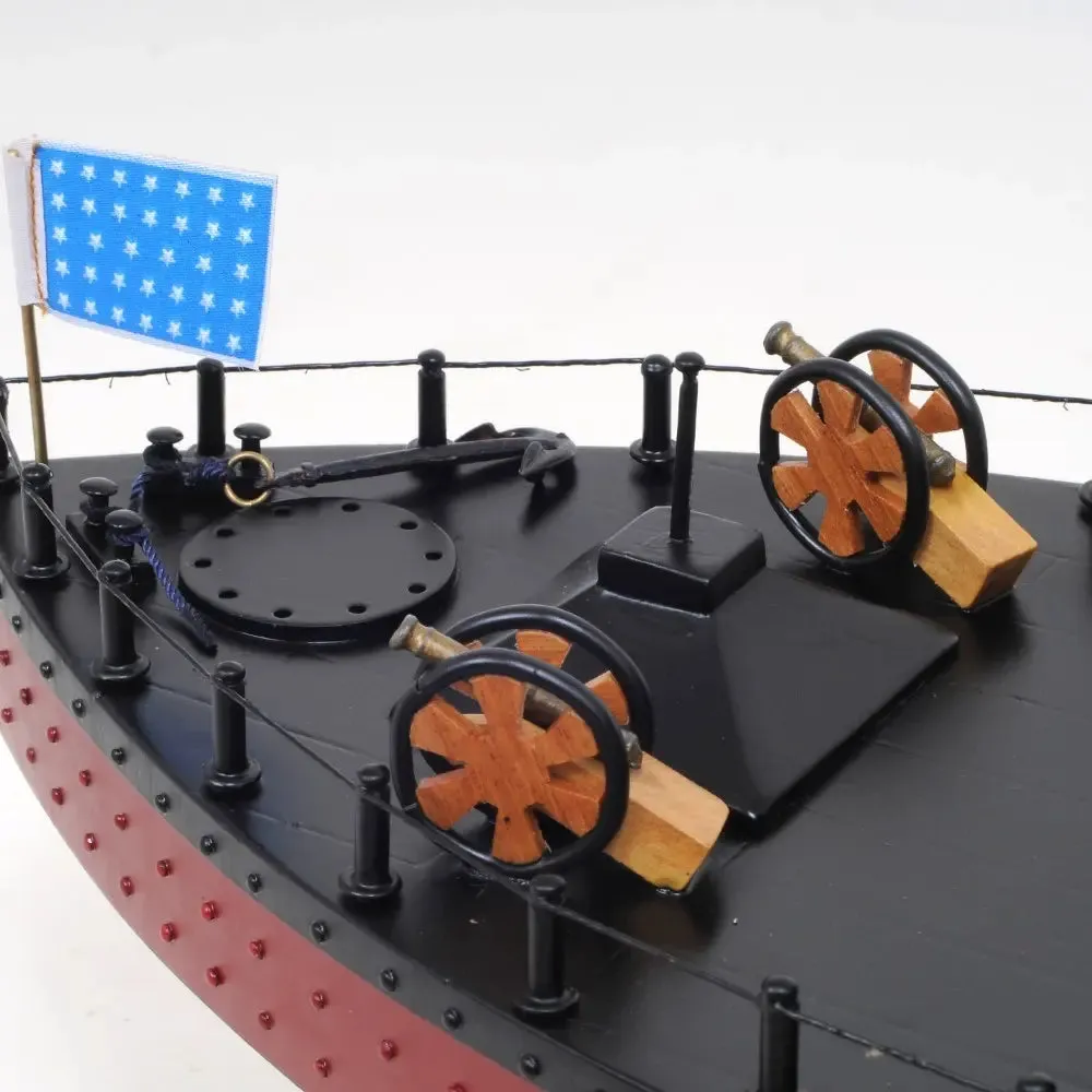 USS MONITOR Civil War Ship Model