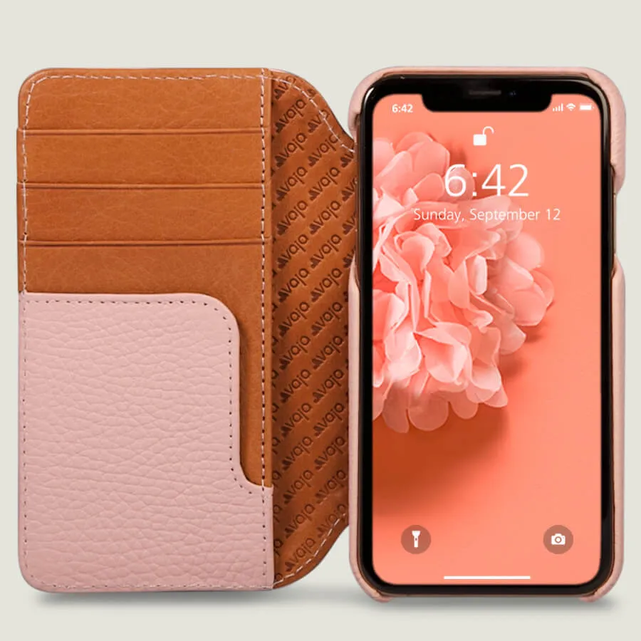 Wallet Agenda iPhone X / iPhone Xs Leather Case