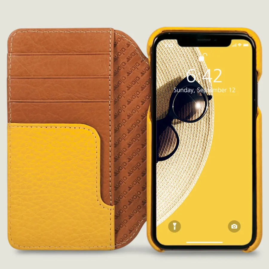 Wallet Agenda iPhone X / iPhone Xs Leather Case