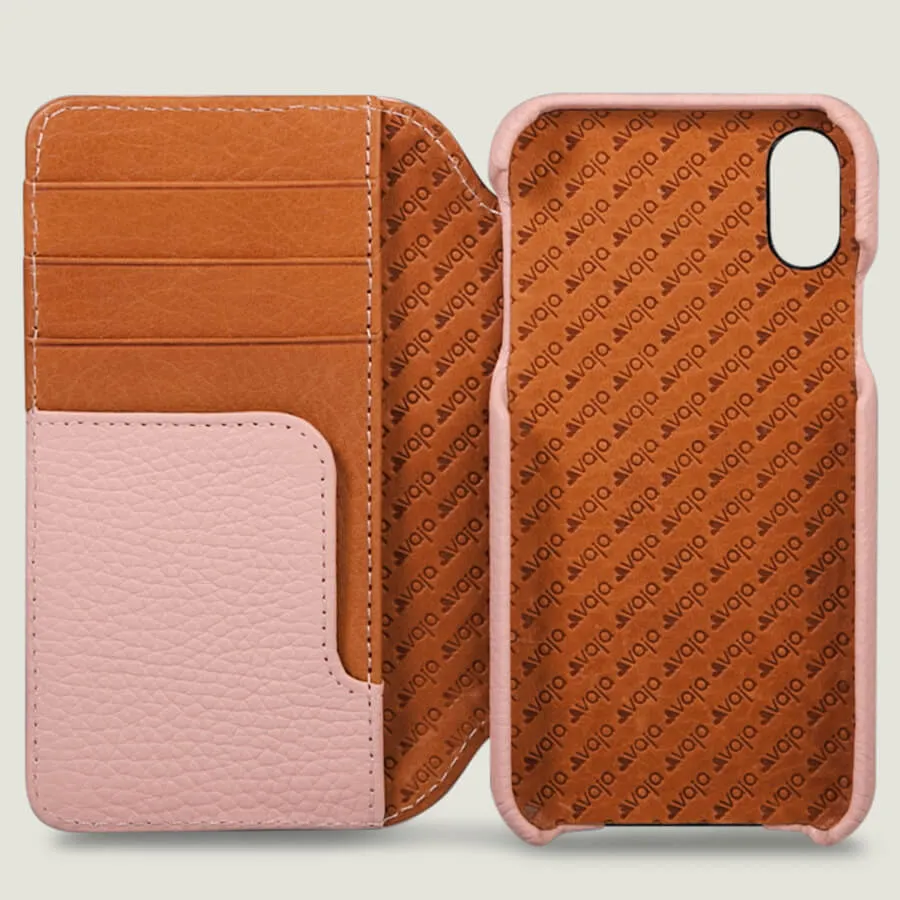 Wallet Agenda iPhone X / iPhone Xs Leather Case