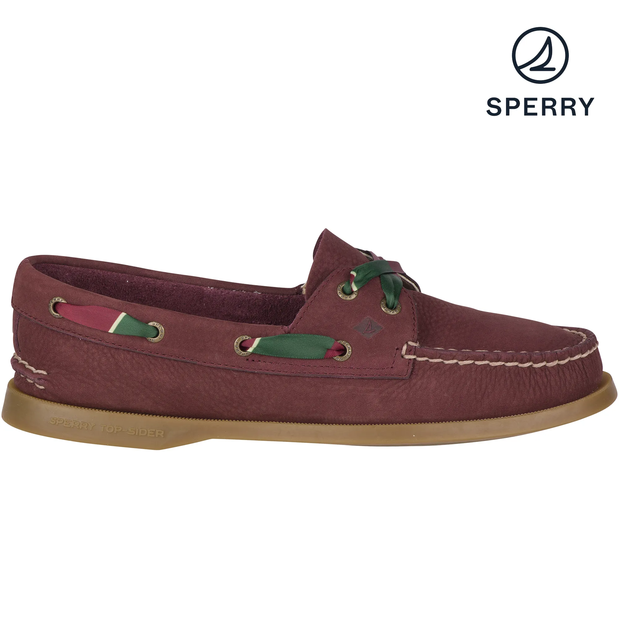 Women's Authentic Original Boat Shoe Varsity / Burgundy STS841400