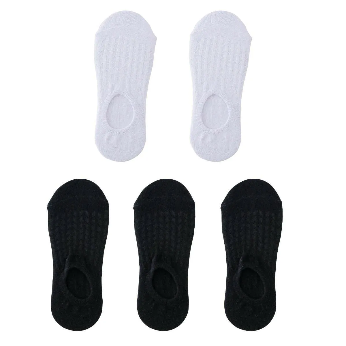 Women's Thin Mesh Boat Socks (5 pairs)