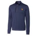 WVU NAVY STEALTH HALF-ZIP